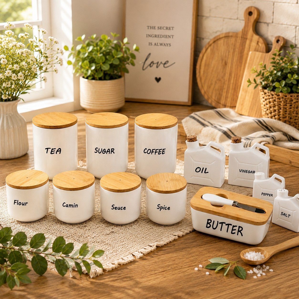 Spice Jar Set
