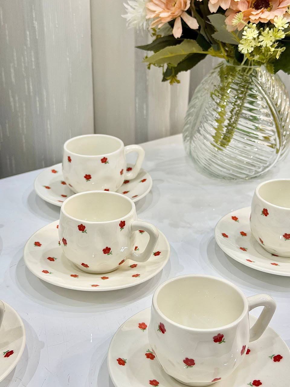 Flower Print Mug