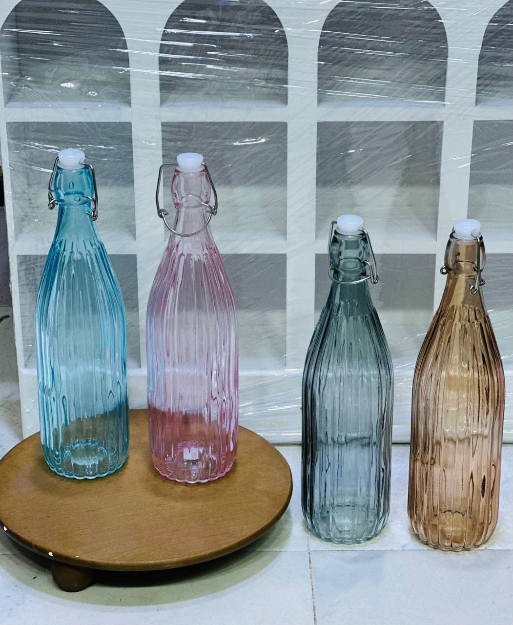 Glass Water Bottle