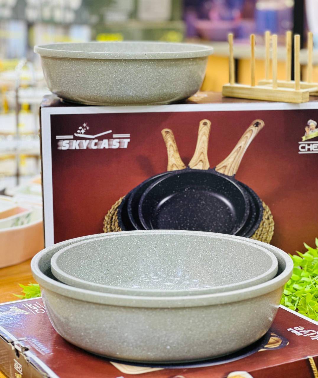 Round Tray Set