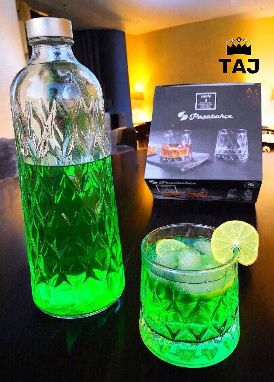 Bottle & 5 Glasses Set