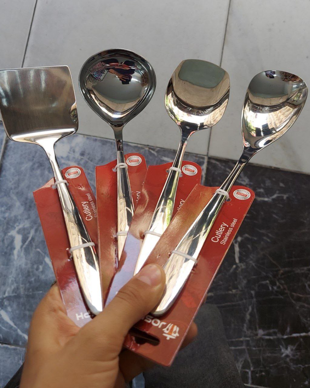Stainless Steel Serving Spoons