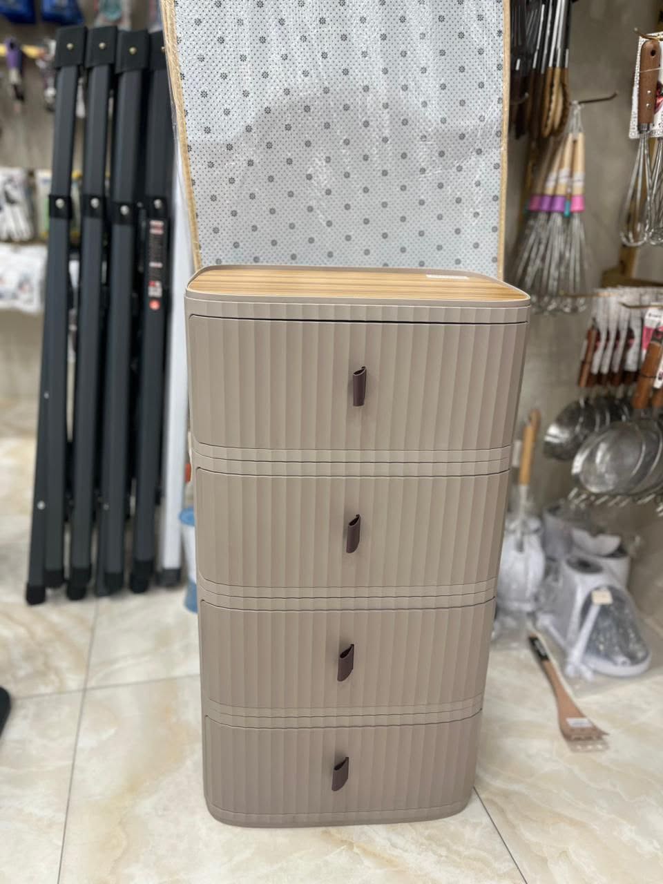 4-Drawer Storage Cabinet
