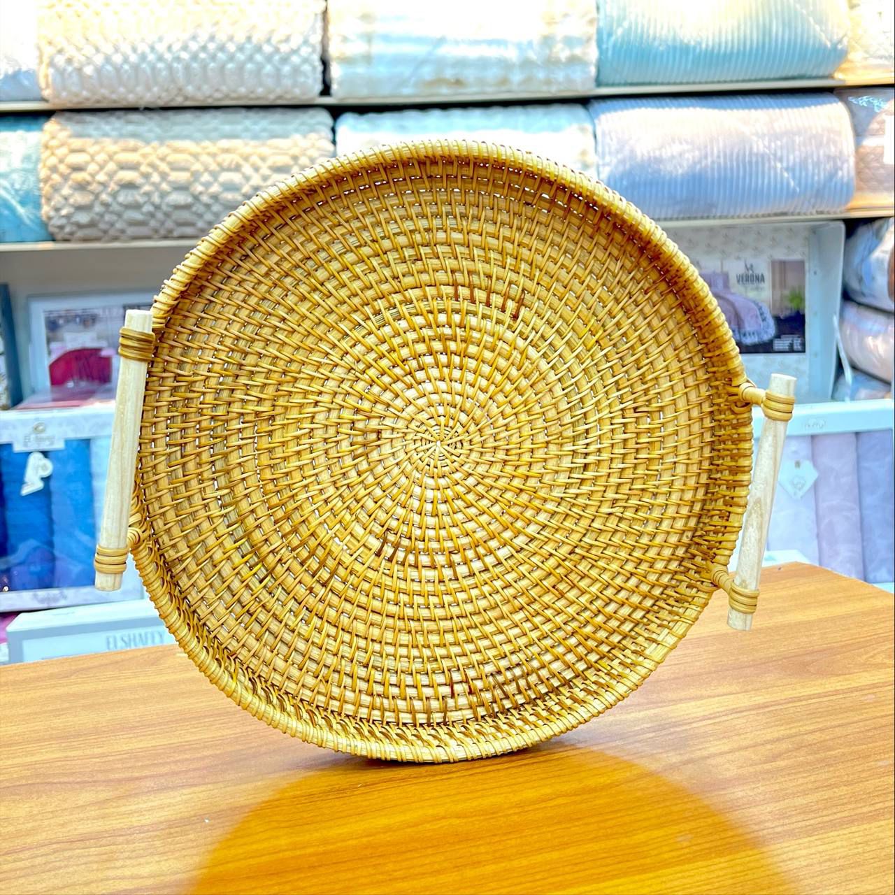 Handmade Woven Serving Tray