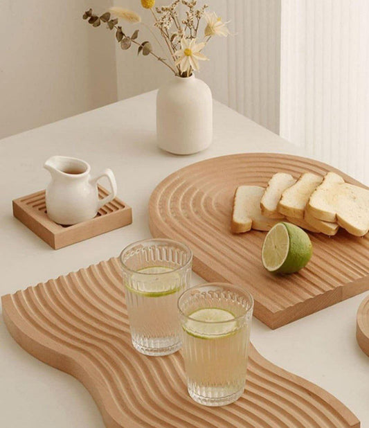 Wood tray