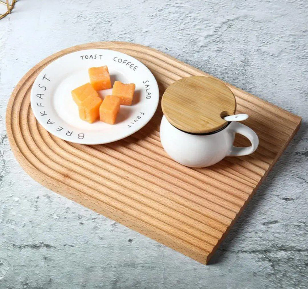 Wood tray