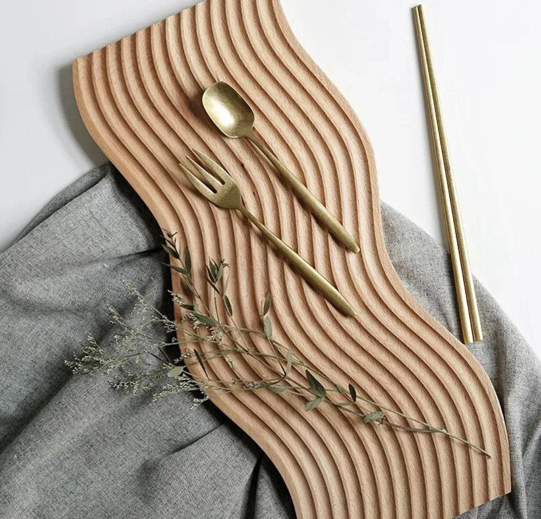Wood tray
