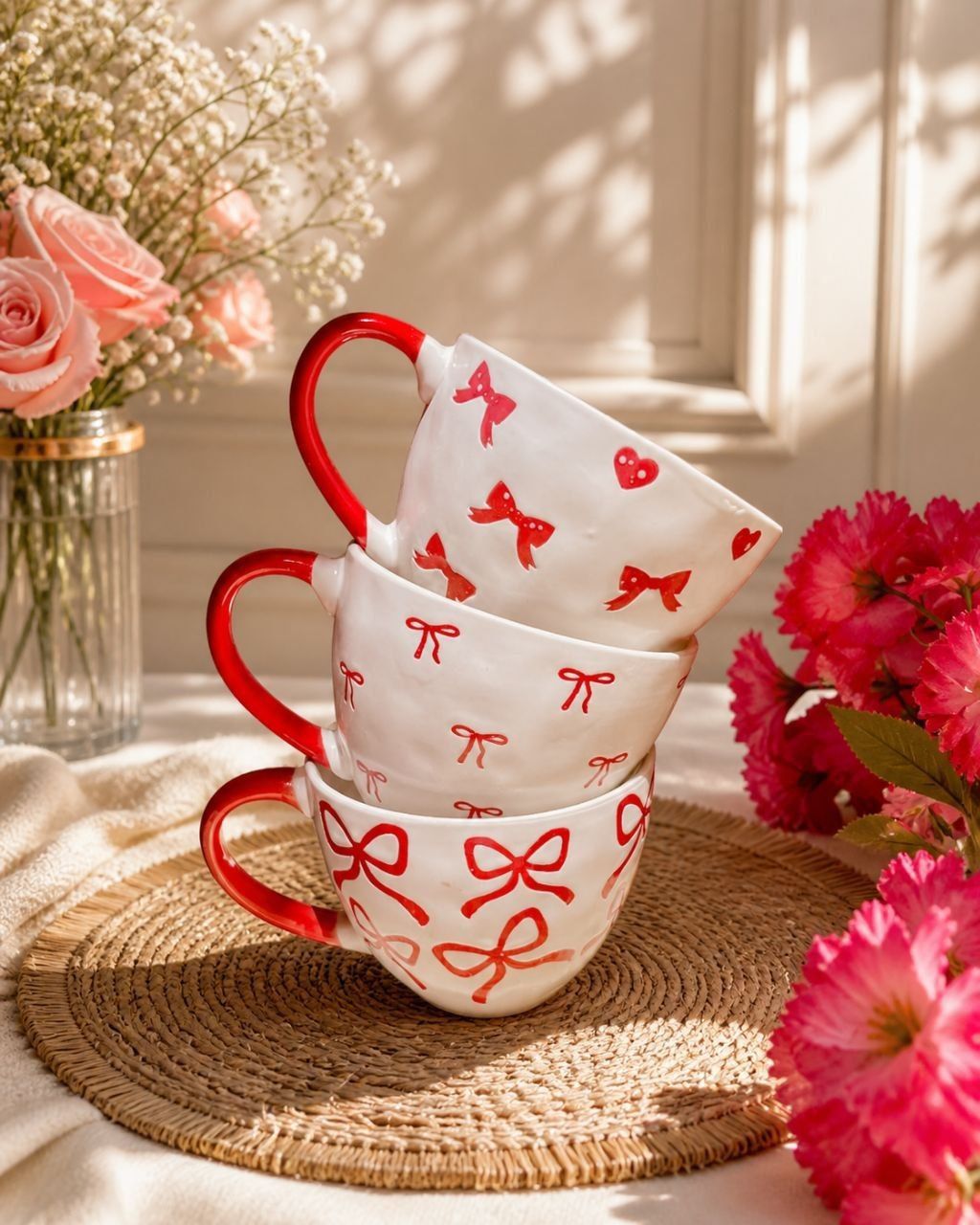 Heart & Bow Mug