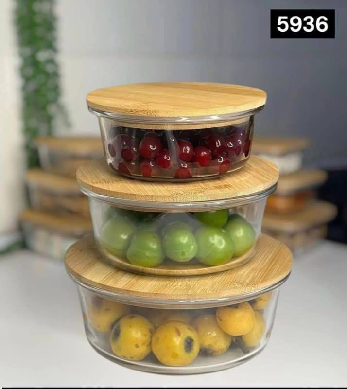 Pyrex Round Storage Set