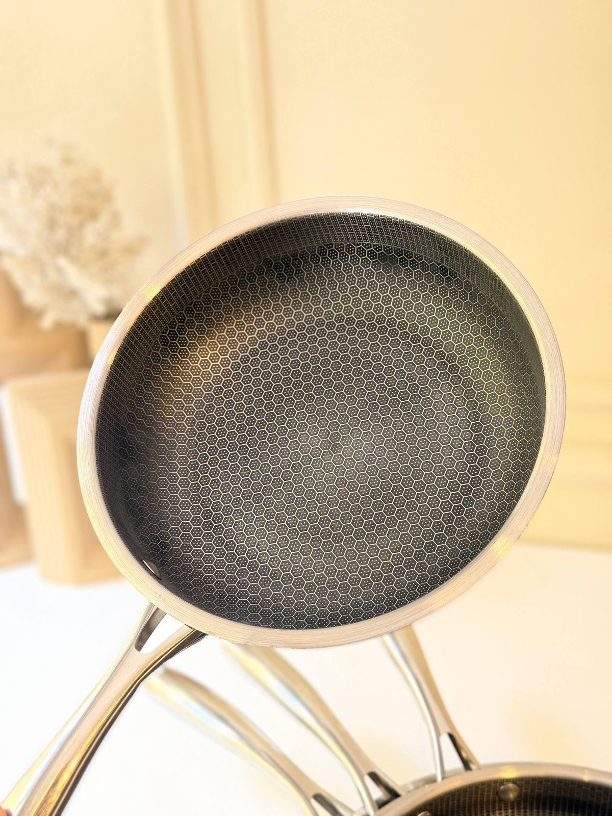 Deep Stainless Steel Wok Pan