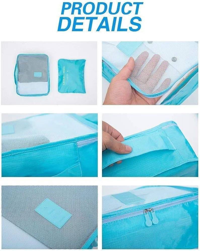 6-Piece Travel Organizer Set