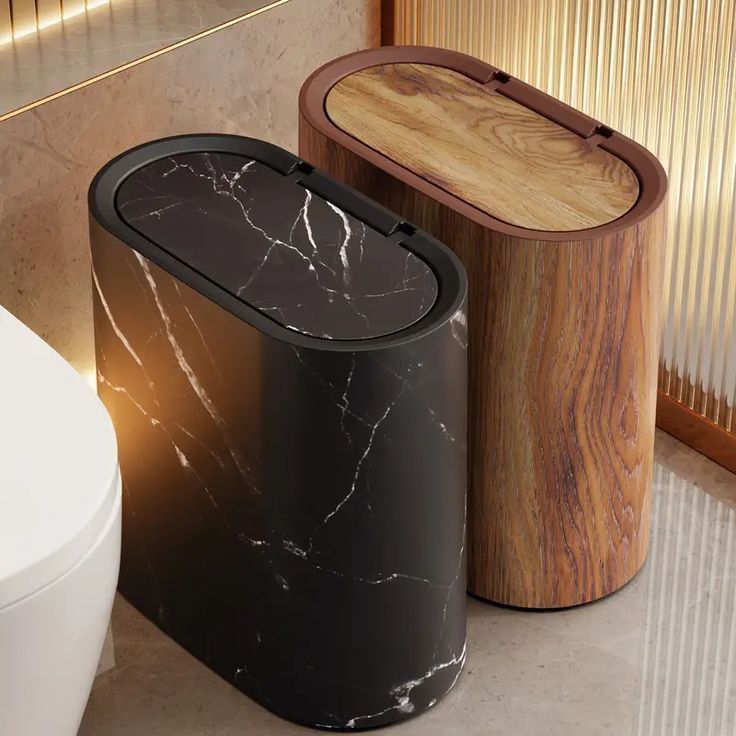 Marble Design Basket