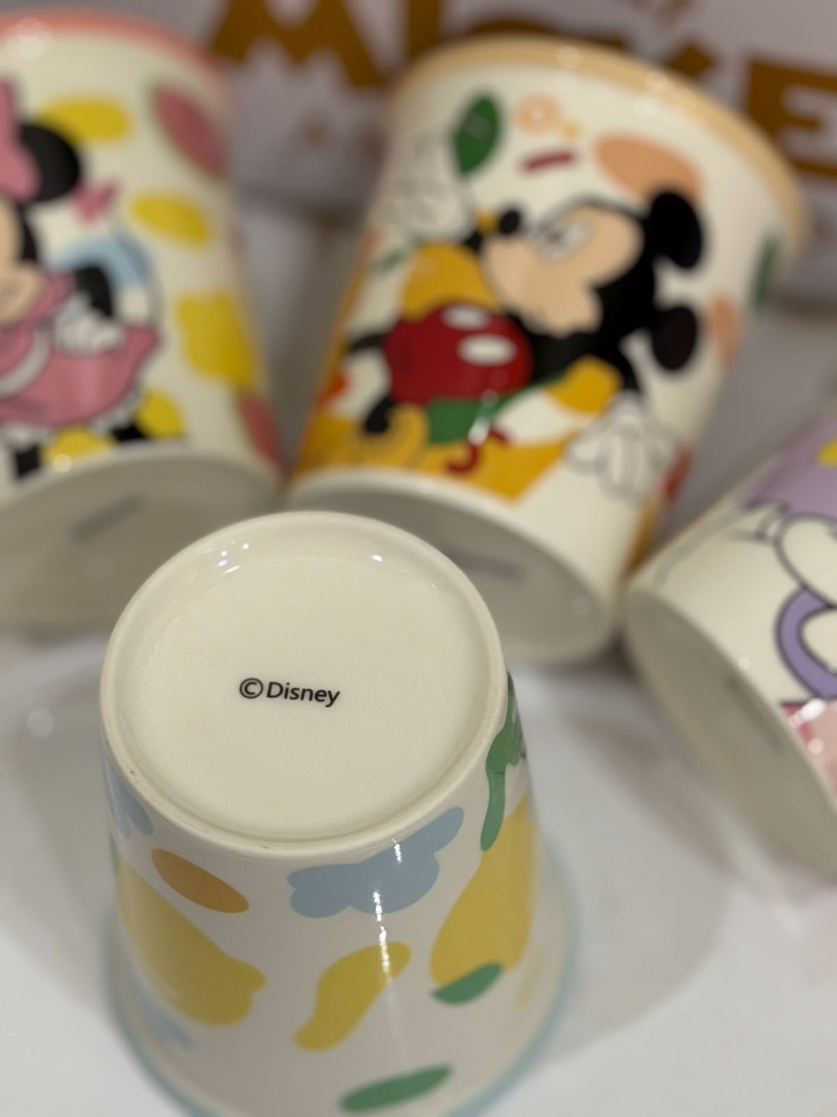 Disney Porcelain Mug Set