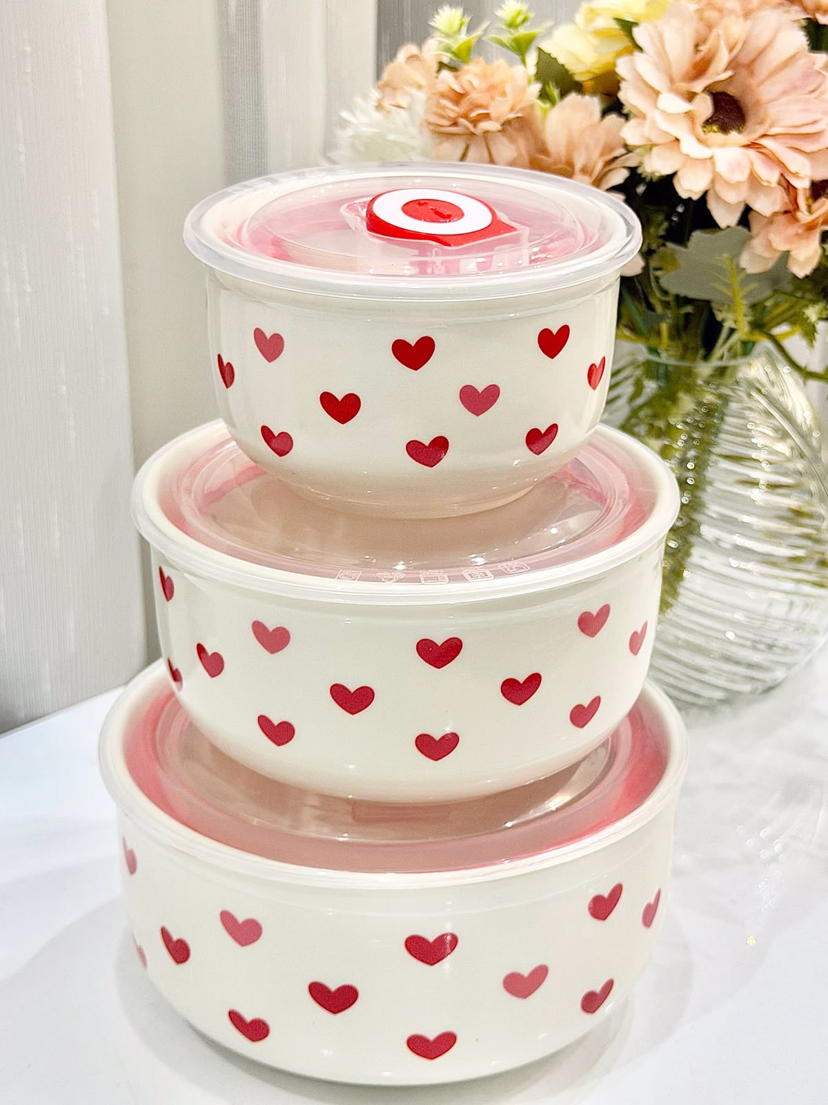 3-Piece Porcelain Food Storage Set