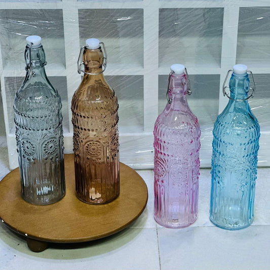 Glass Water Bottle