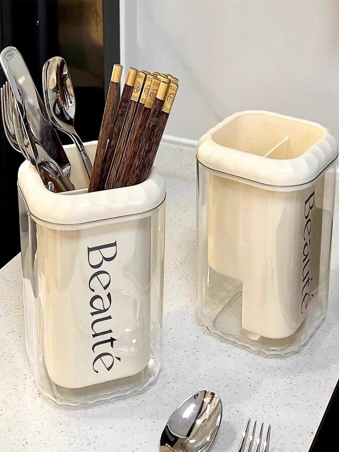 Spoon Organizer & Drainer
