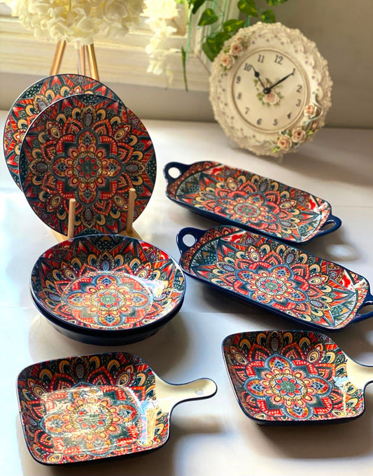 Andalusian Porcelain Dining Set