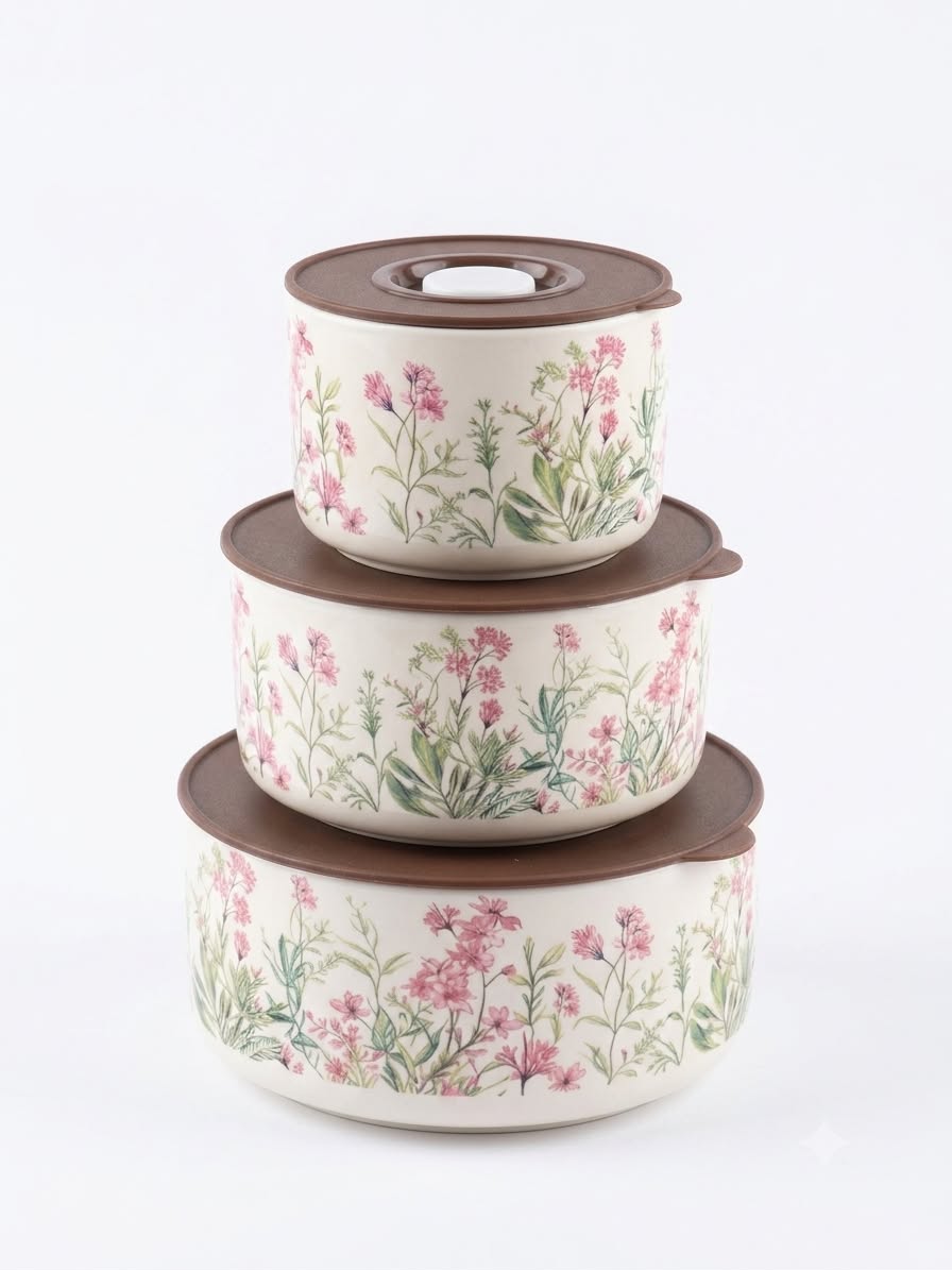 Porcelain Food Storage Set