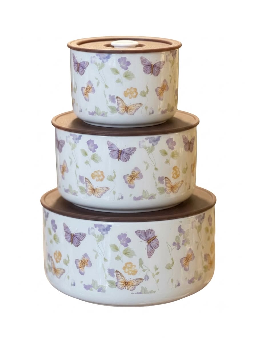 Porcelain Food Storage Set