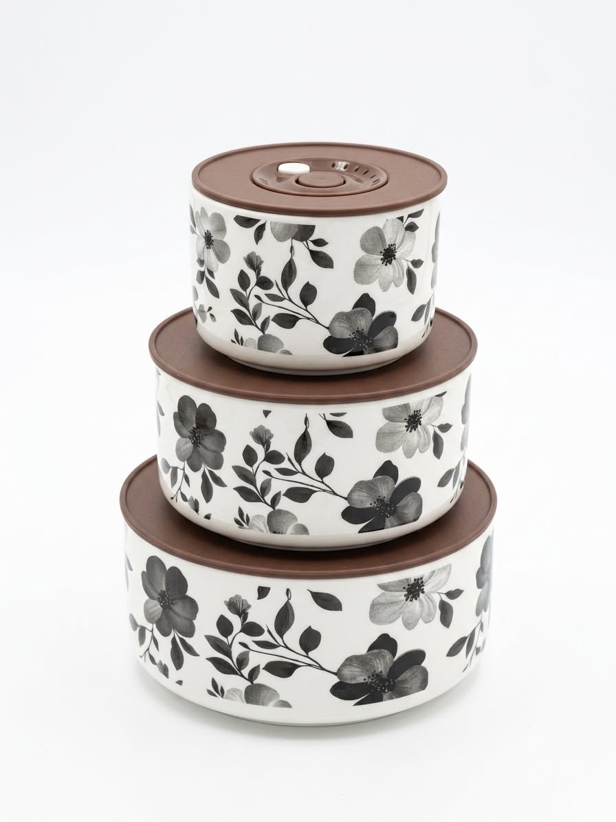 Porcelain Food Storage Set