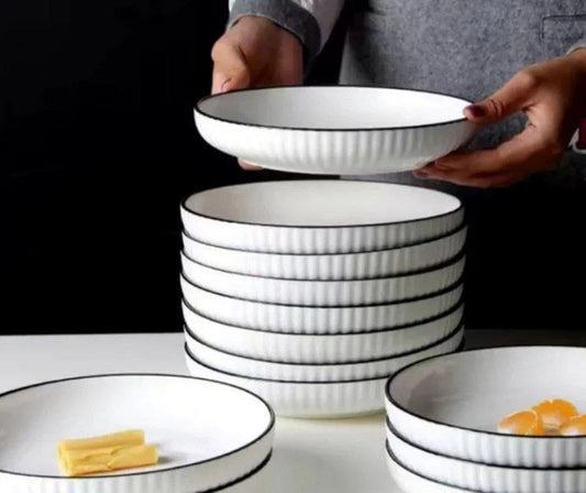 Heat-Resistant Porcelain Plate