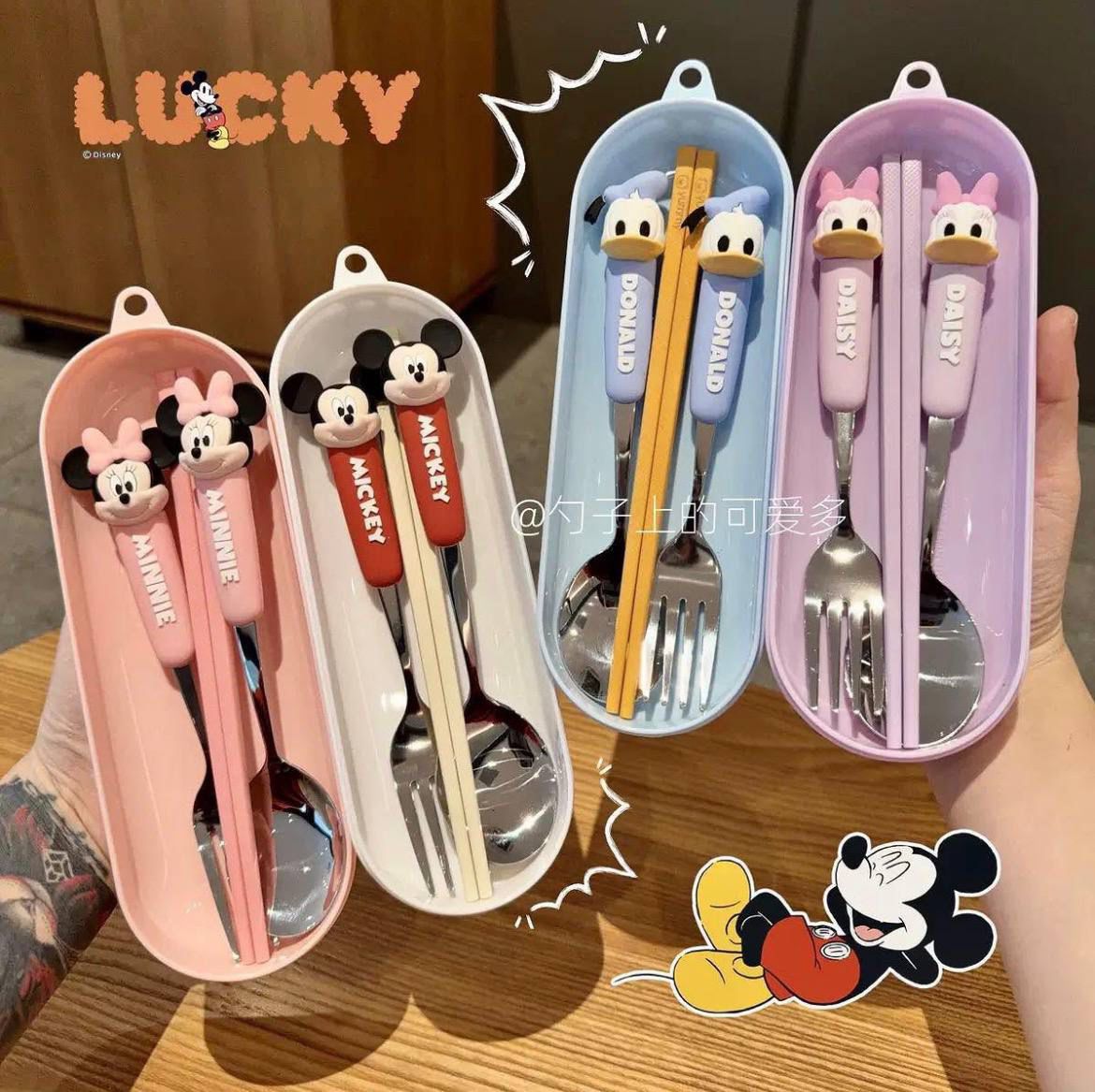 Disney Spoon & Fork Set