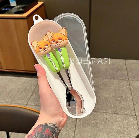 Disney Spoon & Fork Set