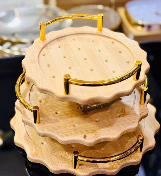Decorative Serving Tray Set