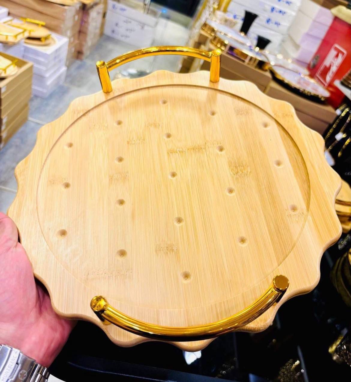 Decorative Serving Tray Set