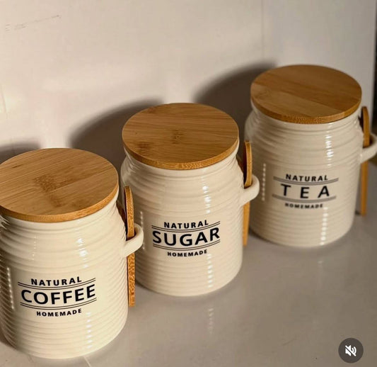 Porcelain Spice Set