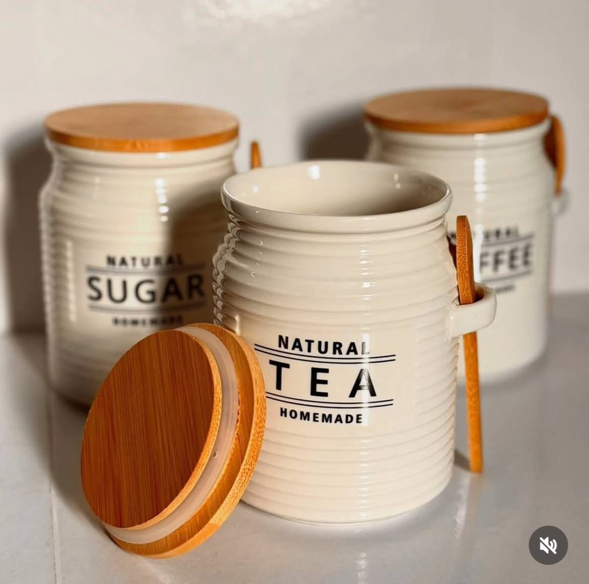 Porcelain Spice Set