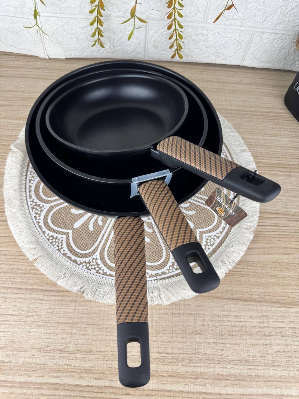 Titanium Frying Pan Set