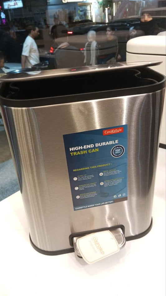 Bathroom Pedal Trash Bin