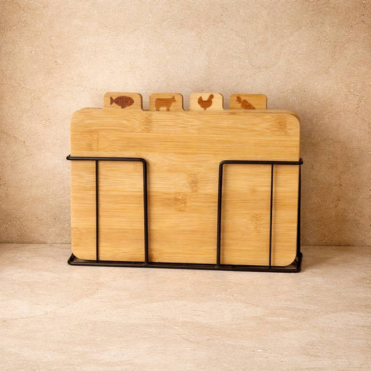Wood Cutting Board Set