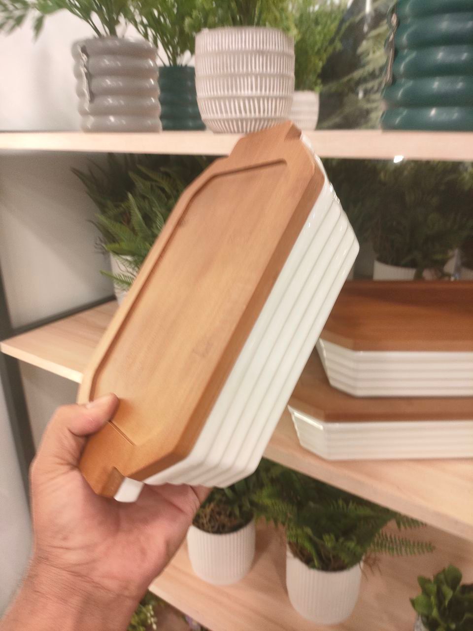 Oven-Safe Porcelain Casserole Dish