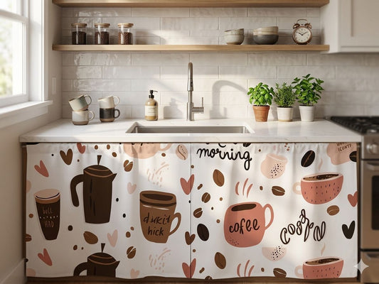 Waterproof Kitchen Sink Curtain
