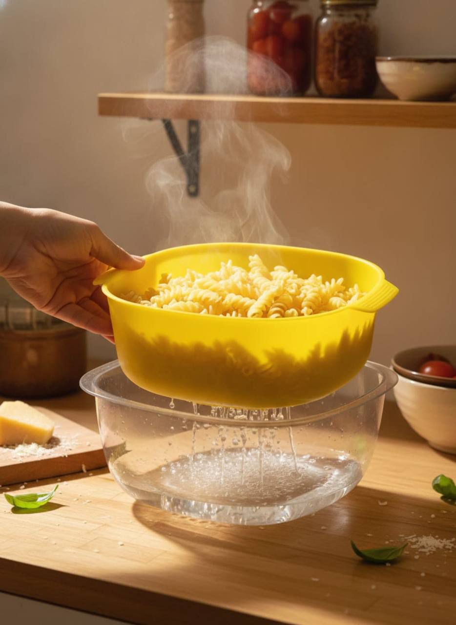 Acrylic Strainer Basket