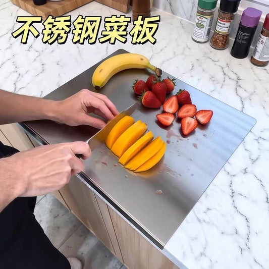 Stainless Steel Z-Shaped Cutting Board