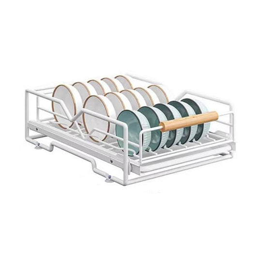 Rolling Dish Rack Organizer