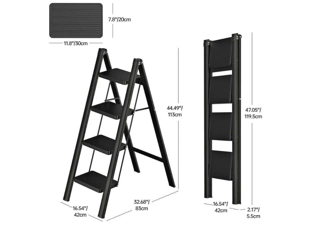 Black Metal Ladder