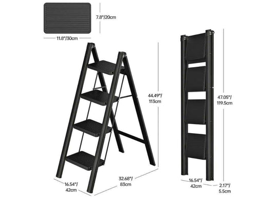 Black Metal Ladder