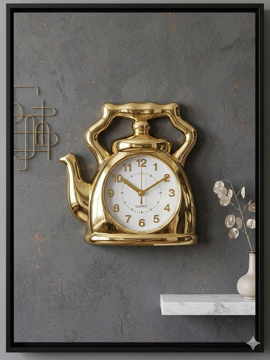 Kitchen Wall Clock – Kettle Design